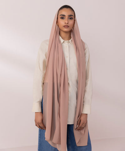 , Women Basic Hijab, Sapphire