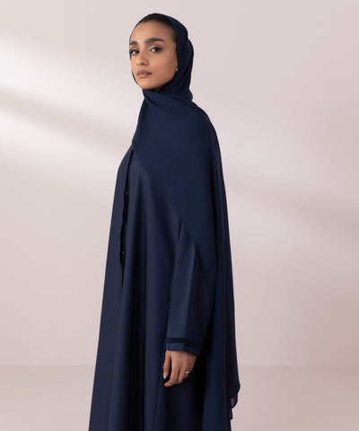 , Women Basic Hijab, Sapphire