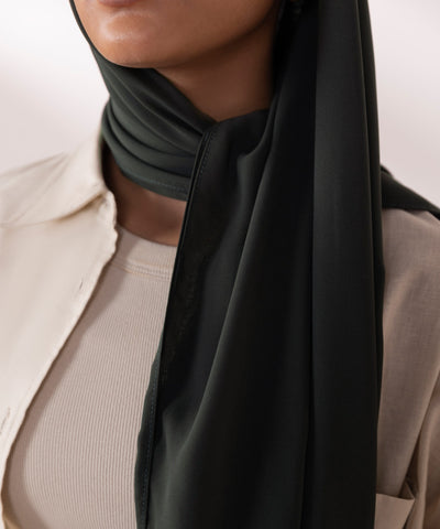 , Women Basic Hijab, Sapphire