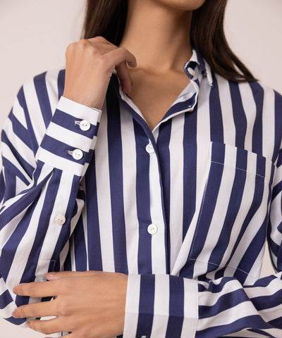 , Women Loose-Fit Top, Sapphire