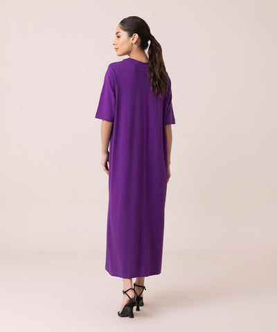 , T-Shirt Dress, Sapphire