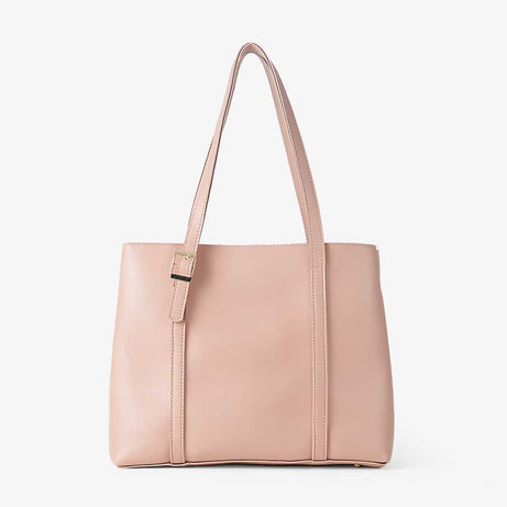 Exquisite Extra-Quality Peach Ample Bag: Spacious and Stylish