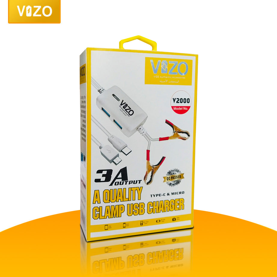 VIZO V2000 CLAMP USB CHARGER