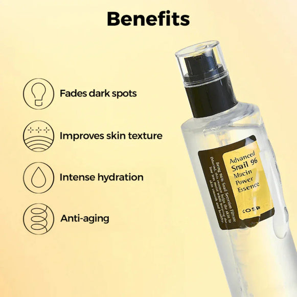 Cosrx Advanced Snail 96 Mucin Power Essence 100ml for skin regeneration