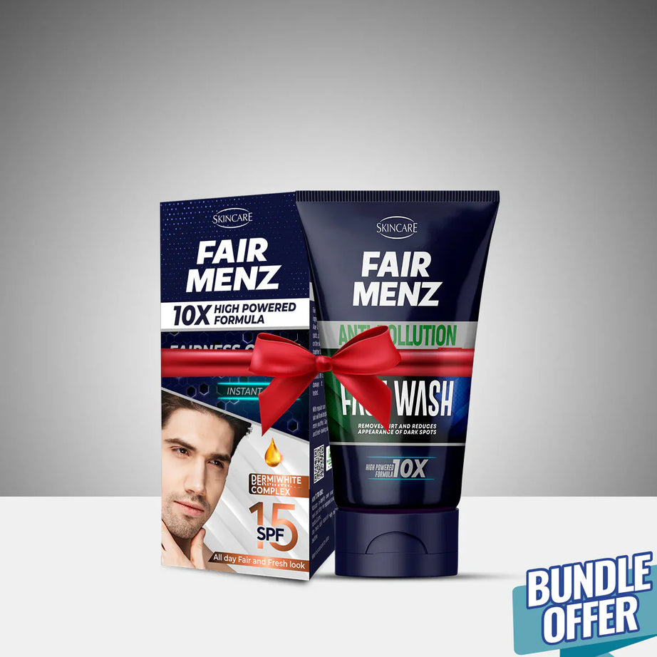 Fair Menz 2-in-1 Bundle for Skin Brightening and Moisturizing