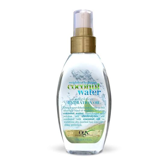 OGX Weightless Hydration + Coconut Water Weightless Hydration Oil - 118ml