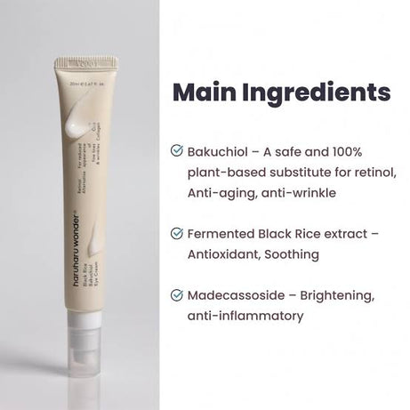 Haruharu - Black Rice Bakuchiol Eye Cream