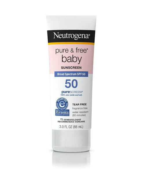 Neutrogena Pure & Free Baby Sunscreen for sun protection