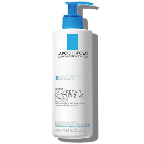 La Roche-Posay Lipikar Daily Repair Moisturizing Cream, Fragrance Free Body Moisturizer with Shea Butter, Body Lotion for Dry Skin, Moisturizing for Sensitive Skin