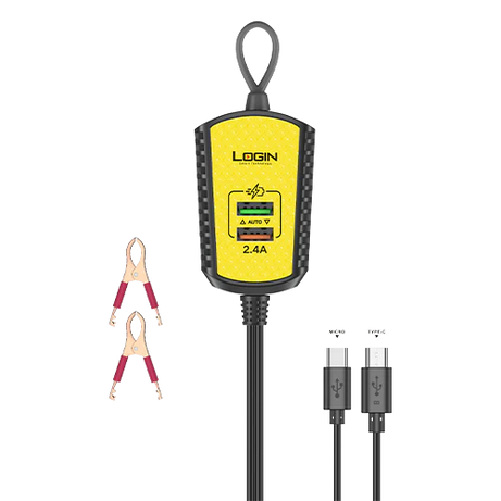 clip on phone charger, clip on wireless charger, garmin charger clip