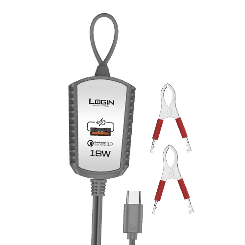 3 clip mobile charger, battery charger clip, battery clip charger