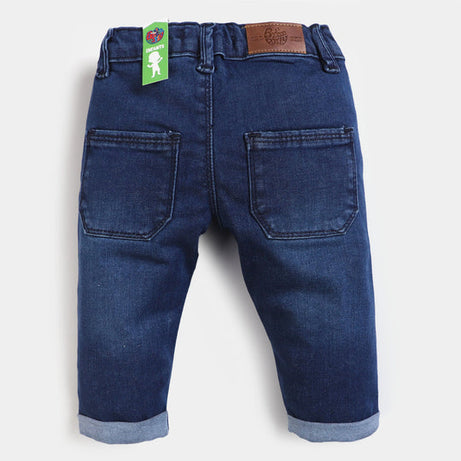 , Infant boys denim, dark blue jeans